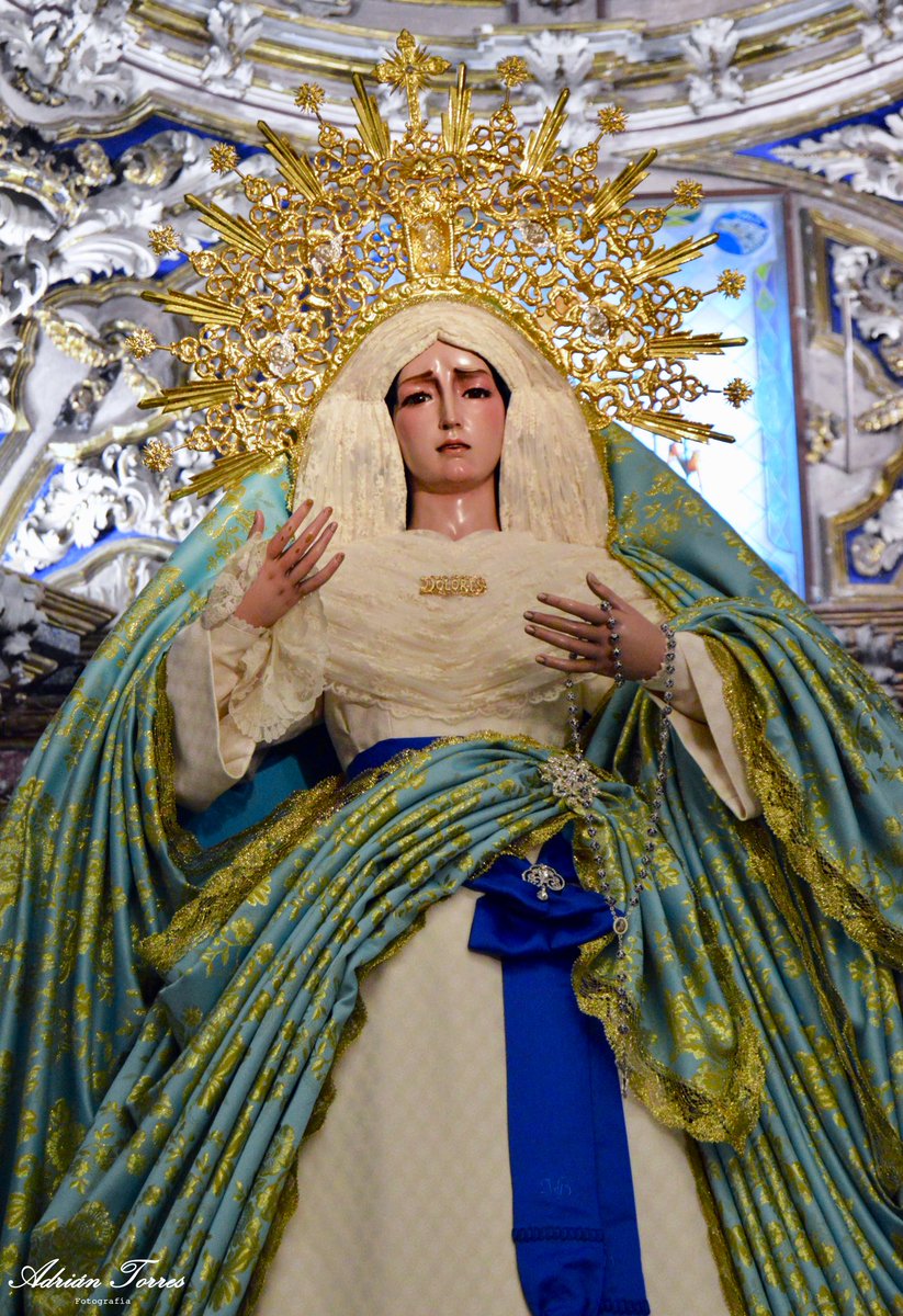 la_costanilla's tweet photo. Ntra. Sra. de los Dolores para la Inmaculada @GJpadrejesus
#SSantaRonda #Ronda #TDSCofrade #VirgendelosDolores #PadreJesus #Inmaculada23 #SineLabeConcepta https://t.co/4jJG8lf7uY
