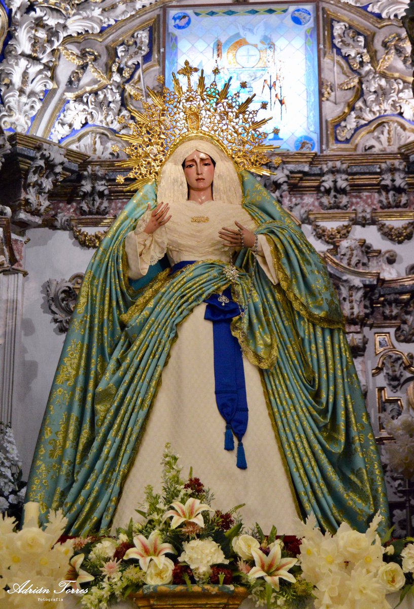la_costanilla's tweet photo. Ntra. Sra. de los Dolores para la Inmaculada @GJpadrejesus
#SSantaRonda #Ronda #TDSCofrade #VirgendelosDolores #PadreJesus #Inmaculada23 #SineLabeConcepta https://t.co/4jJG8lf7uY