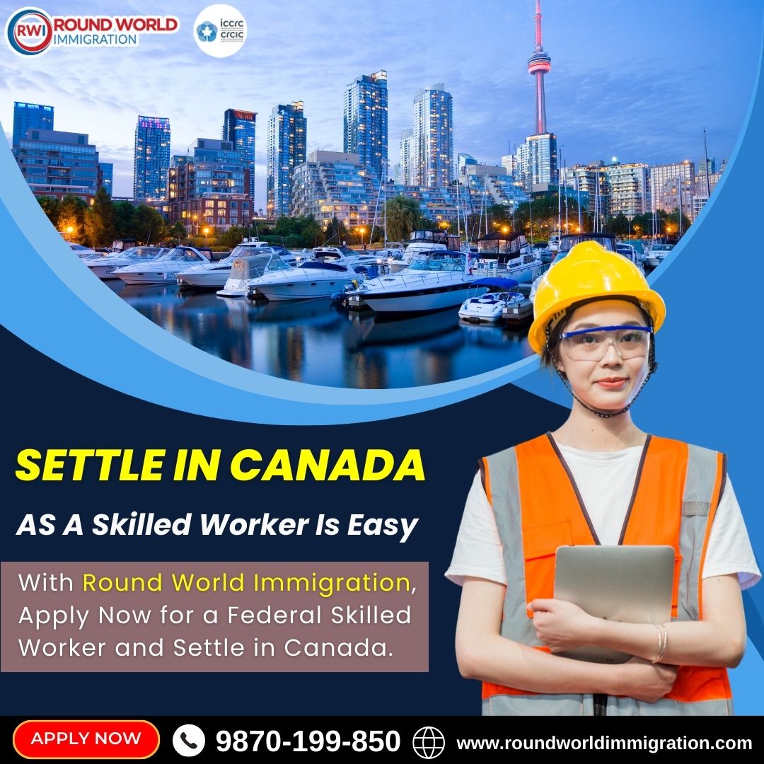 ➡ Settle in Canada As A Skilled Worker Is Easy.

Visit Our Website - bit.ly/47PhntY 👈Or-9870199850 📲📲

#roundworldimmigration #skilledworker #settleincanada #canadaimmigration #workexperience #education #roundworld  #expressentrysystem #skilledimmigrants #visaservice
