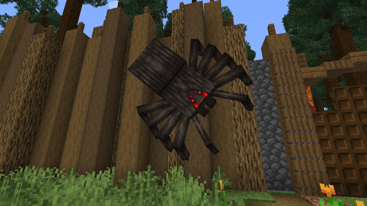RipiC100's tweet photo. Good news, the archnotitan is now compatible with "Spider 2.0"
Bad news, I unlocked arachnophobia
#Minecraft #Blockbench https://t.co/l0bJq2Vzrj