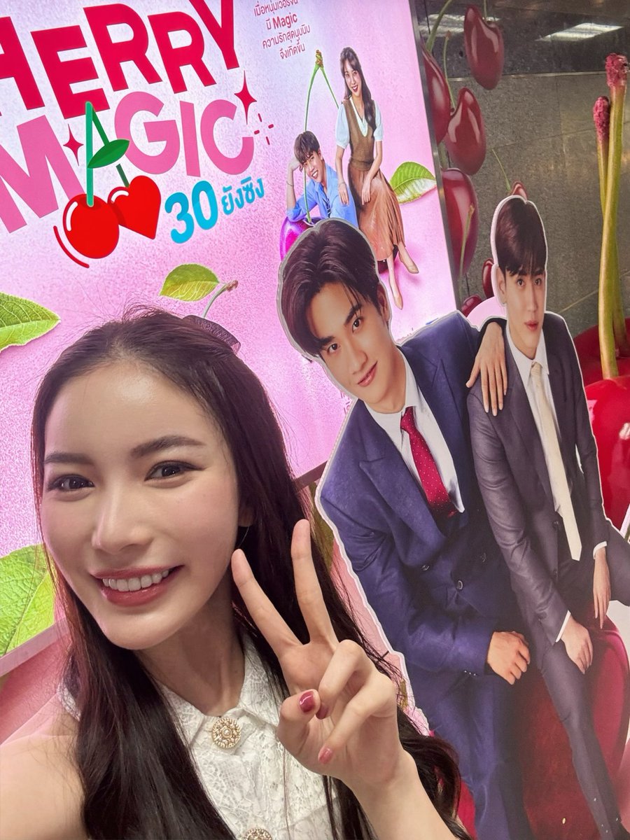 MookWorranit's tweet photo. Cherry d(mak) day🍒❤️ https://t.co/zzSvZHdBSI