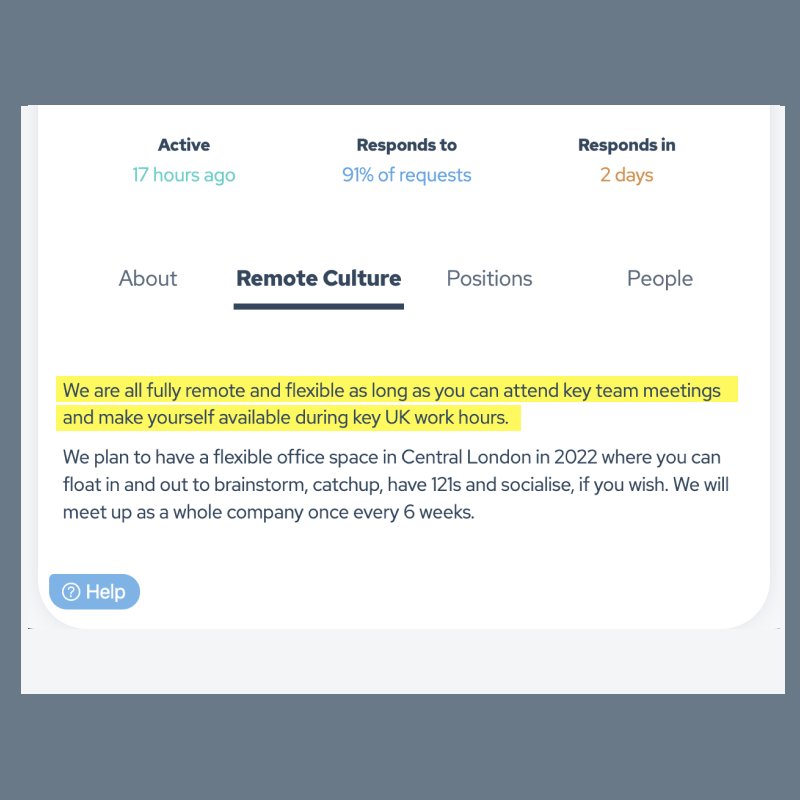 maivien's tweet photo. This is the most refreshing and forward-thinking company I have come across who are full embracing a Remote Culture ๐๐ป
#remote #remoteculture #inclusive #culture #bestofbothworlds #hybrid #worklifebalance #UXUIDesigner #SeniorProductDesigner
cc @gracesnow @danielcranney https://t.co/hk92U850oE