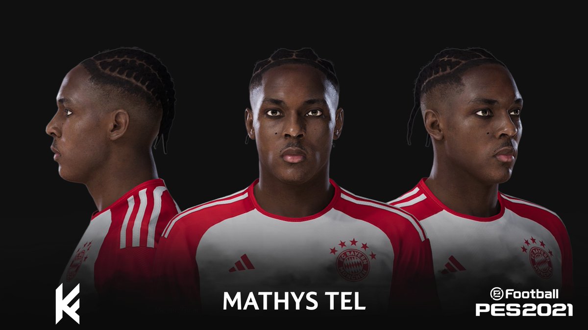 FacemakerKodigo's tweet image. &amp;gt;&amp;gt;#eFootballPES2021 &amp;lt;&amp;lt;
#MathysTel face
-----------------------------------------------------
Link: pslk.net/clwzotnf
-----------------------------------------------------
#EAFC24 ➡️#eFootballPES2021
@FCBayern

#BayernMunich
#FCBayer
#Bundesliga
@Bundesliga_DE