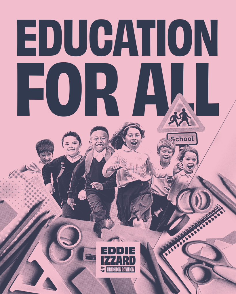 Education is a right: every child in Brighton deserves a school that not only educates but inspires. As your MP, I’ll fight for every kid, in every classroom. #EducationForAll #BrightonPavilion