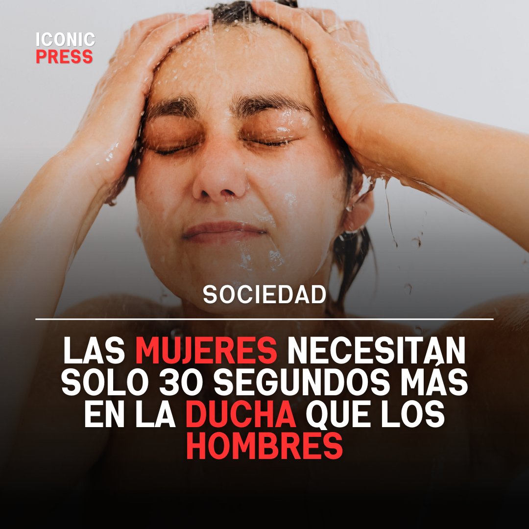 iconic_press's tweet photo. Estudio revela que las mujeres necesitan solo 30 segundos más en la ducha que los hombres para igualar la brecha en cuidado personal.
#noticias #informa #informacion #ultimahora #espa #noticiasevtv #noticiasrd #noticias24 #noticiasev https://t.co/tVX8NvQdX5