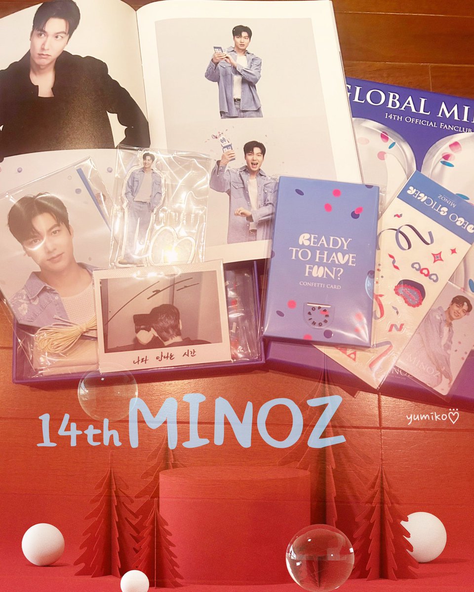 ⁽⁽٩(๑˃̶͈̀ ᗨ ˂̶͈́)۶⁾⁾ ミノ〰❤❤
💝 Special Kit for 14th Minoz Membership (*´︶`*)💕Thanks!
#LeeMinHo  #이민호 #イミンホ
#AlwaysWithLeeMinHo #minoz 
#14thMINOZ #mym