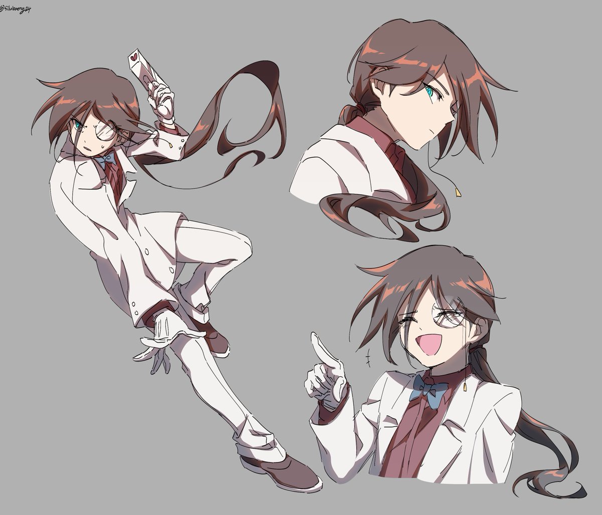 #괴도조커 #怪盗ジョーカー 
전에 그렸던 실버 올려보기