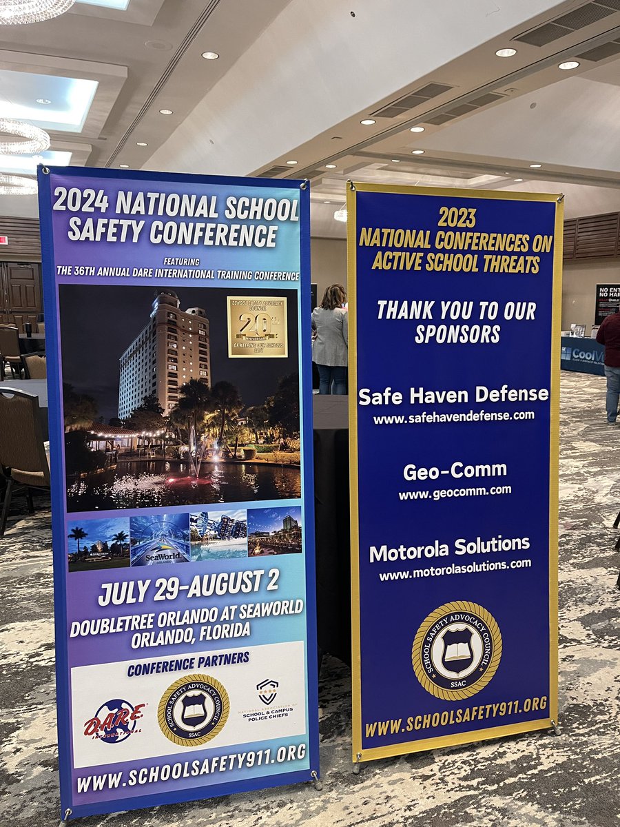 National Conference on Active School Threats featured Curt Lavarello, discussing “When Terror Strikes at After-school Events”, Sean Burke on Situational Awareness Excellent group of attendees from 8 different states and Canada…. #schoolsafety #SSAC #activethreat