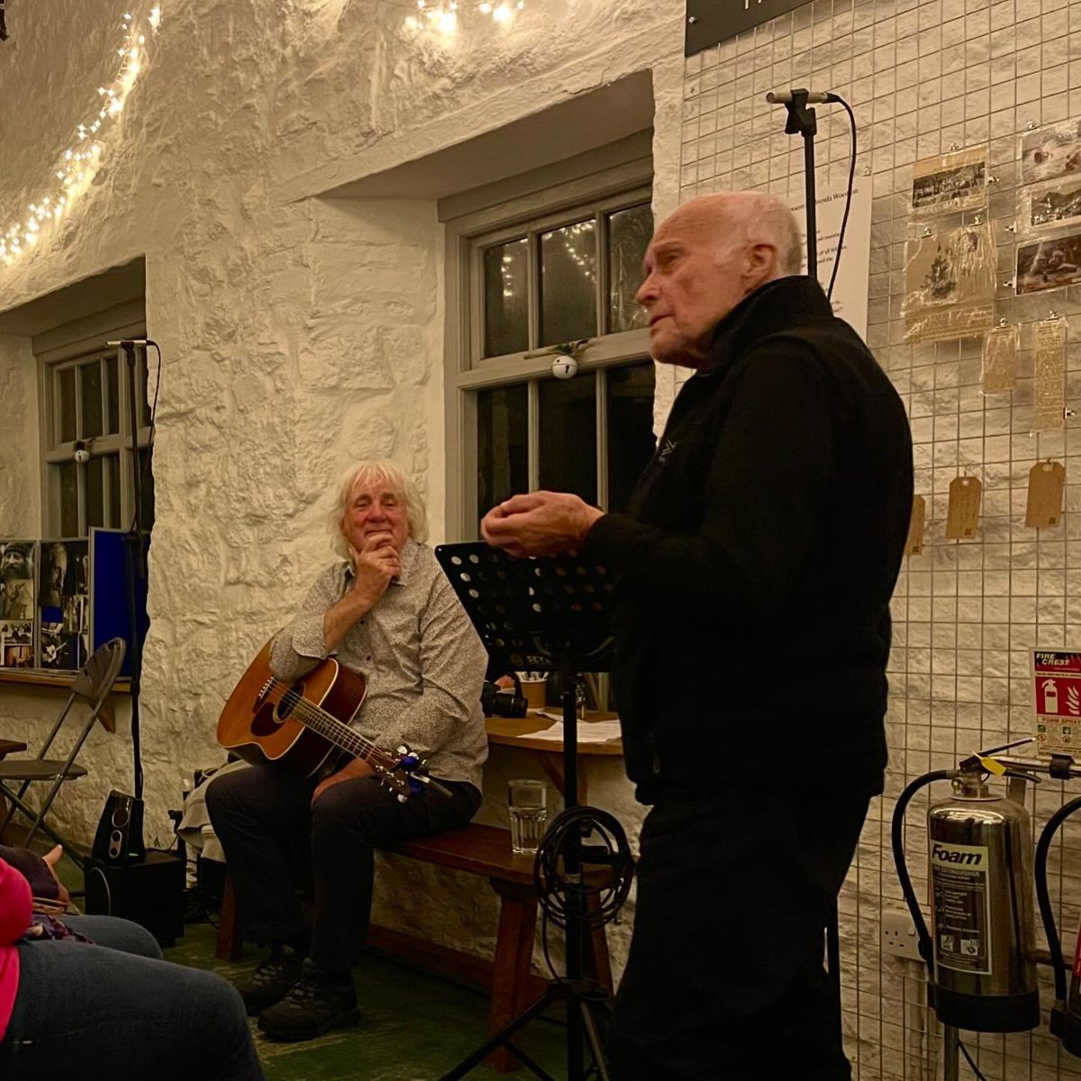 sarahmcquaid's tweet photo. Such a joy to be part of last night’s lovely tribute to #JohnTheFish (#JohnLangford) at #BotallackCountHouse @TinCoastNT @CountCafe — here are photos of splendid performances by #MicMcCreadie who organised the event, #BarrieJarvis &amp; #MikeSmith, #VivRobertson, #DesHannigan, -> https://t.co/3ABqy6QY05