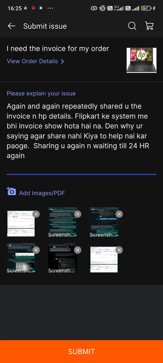 BhargavBsolanki's tweet photo. Sharing all details again and again repeatedly.. but ur experts and team are not helping always closing the complain n raising new by saying we have resolved ur issue. @_Kalyan_K @flipkartsupport @FlipkartStories @Flipkart @amazonIN @AmazonHelp ur really doing good n sorry https://t.co/u4qBtc1eVP