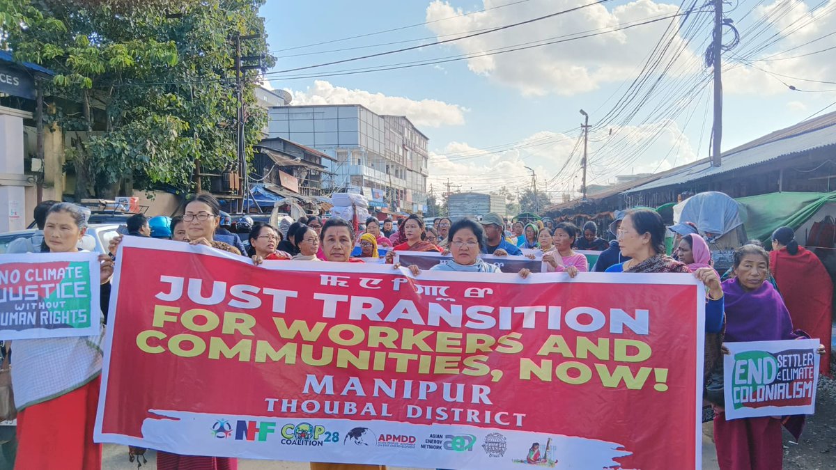 Women's march Manipur - India. Global day of Action to #fight4climatejustice #NoClimateJustiveWithoutHumanRights! #SystemChange