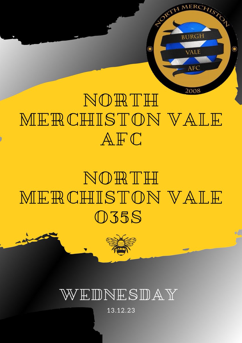 North Merchiston Vale (@nmvafc) on Twitter photo Charity Game
๐ Charity
๐ <a href="/nmvafc35s/">Vale 35s๐๐ค๐</a>
๐ 13.12.23
โฑ 2030
๐ Peffermill
#MTV๐ Charity Game
๐ Charity
๐ <a href="/nmvafc35s/">Vale 35s๐๐ค๐</a>
๐ 13.12.23
โฑ 2030
๐ Peffermill
#MTV๐