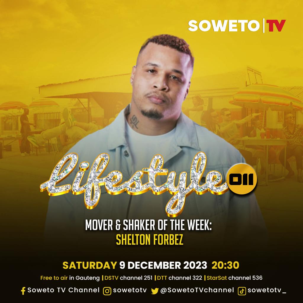 Musician, actor and presenter @SheltonForbez joins @supta_dj tonight on #STVLifestyle011 as our Mover & Shaker of the week. 🔥 He speaks to us about his character on Generations: The Legacy, new music and more! 📍📺 Tune in tonight on Soweto TV, Channel 251!