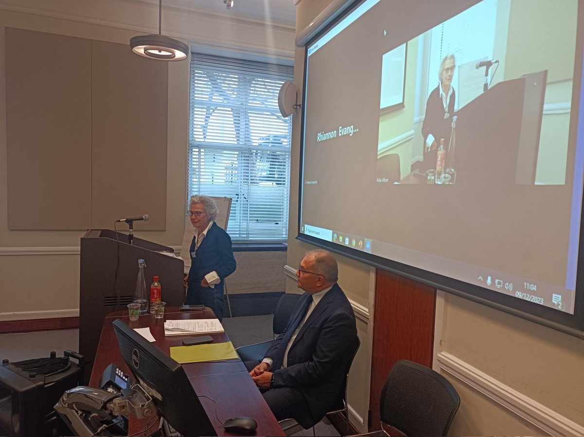 modernitaly's tweet photo. Chief Prosecutor of Palermo Maurizio de Lucia gives keynote at @Asmi_org conference 2023, on Cosa Nostra. chair: Adalgisa Giorgio. https://t.co/kmyePGgNYb
