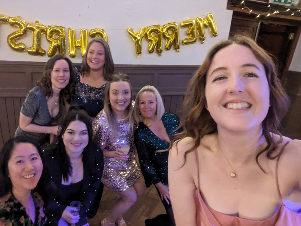 BHTHand's tweet photo. Swapped tunics for frocks 🎄☃️🥂 Merry Christmas from Bucks B&amp;P team x https://t.co/KG2gToNDjl