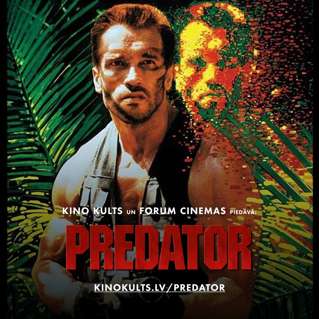 kinokults's tweet photo. 🎁 Ziemassvētki ar @Schwarzenegger 

🔥 Dāvanas no #KinoKults - decembrī piedāvāsim trīs Arnolda "zelta perioda" filmas uz LIELĀ ekrāna - COMMANDO, PREDATOR (4K) un THE RUNNING MAN (4K). Nāciet un izbaudiet tikai k/t @forumcinemaslv 

🎟️ SEANSI un BIĻETES: https://t.co/VJXa3AsqQh https://t.co/8ckSJlCGzh