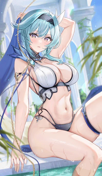 #今年も残りわずかなので今年一番伸びた絵を貼るエウルア! 