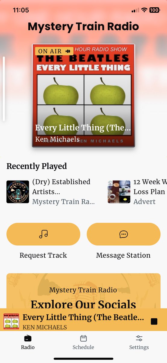 Ken Michaels - Every Little Thing (The Beatles Show) - Part 1 now playing on ‘Mystery Train Radio’. Listen here mysterytrainradio.com #NowPlaying #MysteryTrainRadio