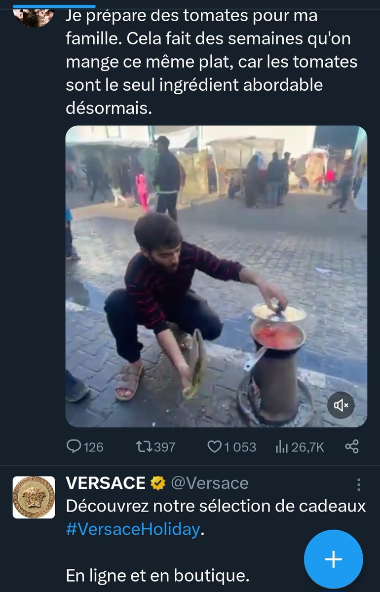 lillybellon13's tweet image. Ma tl ce jour.... un monde où certains doivent choisir une montre de luxe et d&apos;autres se battent pour leur survie 😔...
#riphumanity