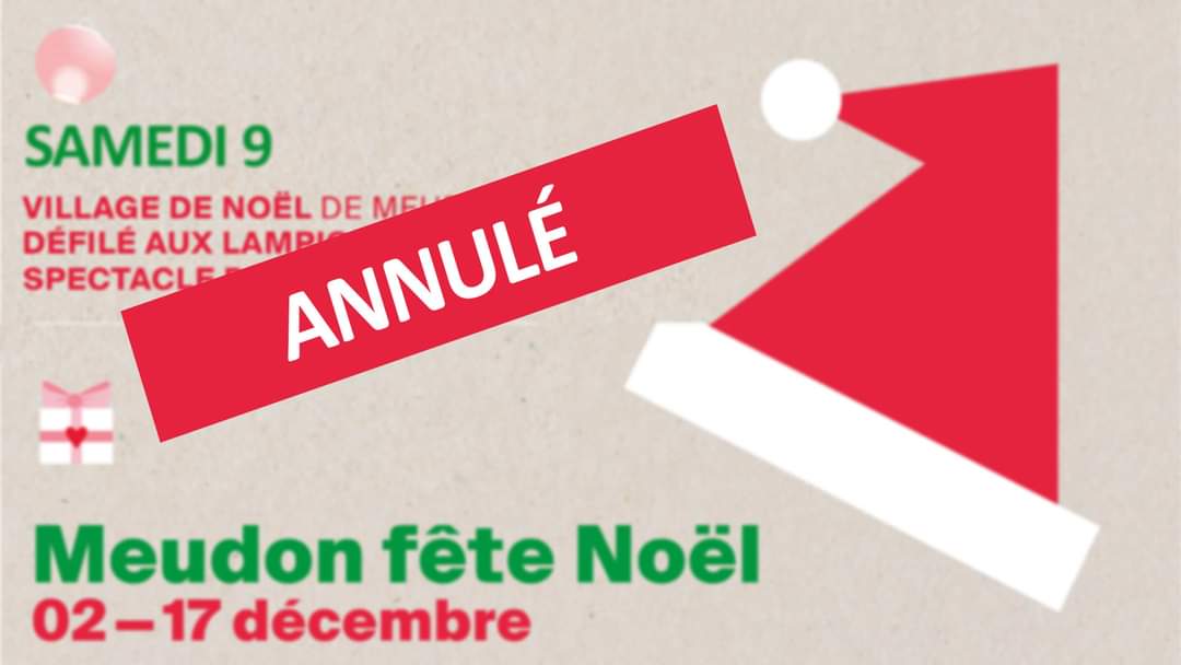 VilledeMeudon's tweet image. #ANNULATION 
🎄 Les animations de Noël prévues en extérieur sont annulées en raison des conditions météorologiques.

🎅 Le Père Noël distribue des chocolats dans la médiathèque de Meudon-la-Forêt. Les spectacles de Guignol sont maintenus à l'Espace Robert-Doisneau, 15h15 et 16h15
