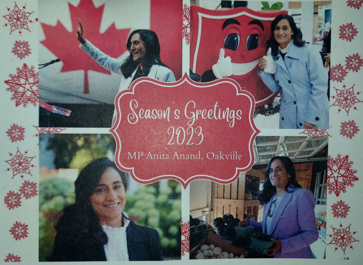 Who is paying for all this? The tax dollars? 100s and thousands of households will receive this card from Liberal minister Anita Anand. And it's Merry Christmas, not Seasons Greetigs. 
#AnitaAnand #Liberals #Useless #Christmas #SEASONSGREETINGS