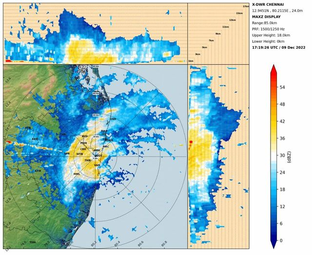 MasRainman's tweet photo. Exactly one year ago the #cycloneMandous cross south chennai. Here the images which i have used while tracking. #Cyclone #Mandous #Chennai #ChennaiRains https://t.co/ZgsPfgvZdo