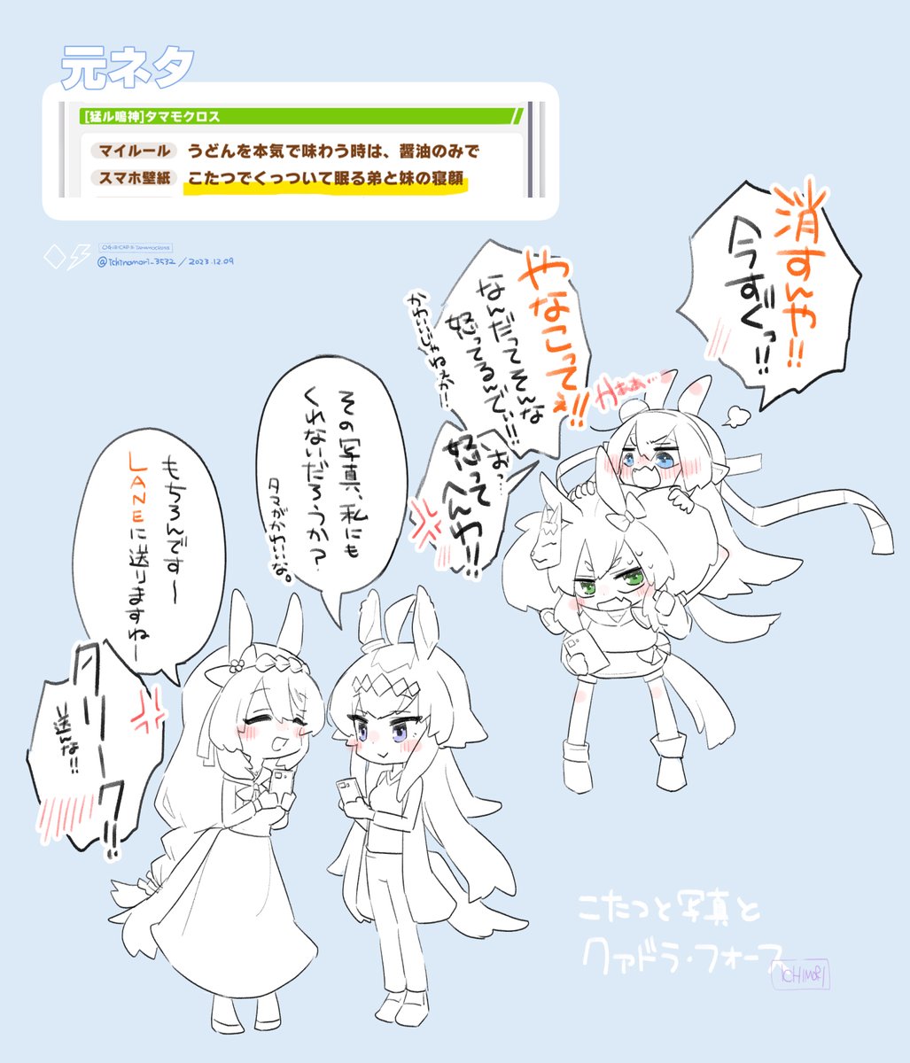 ↑の元ネタとその後のらくがき 