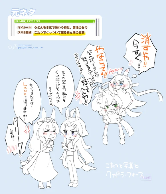 ↑の元ネタとその後のらくがき 
