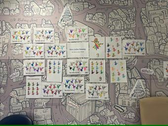 Well done Year 3 🎄🎶. They were asked by the N&amp;N A&amp;E department to help decorate their walls. The theme is the 12 days of  Christmas and Year 3 had 9 ladies dancing.