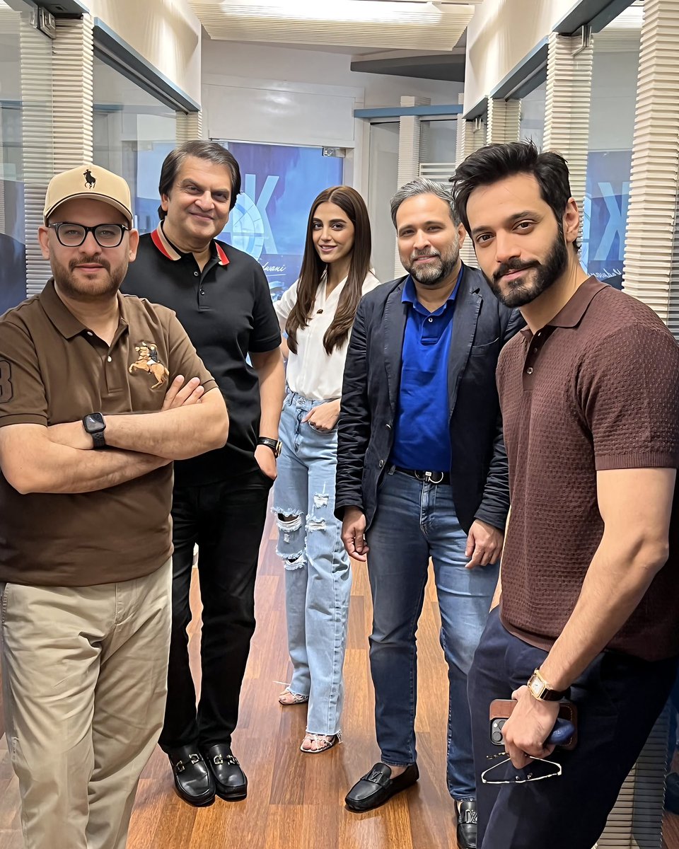 Alhamdulillah we are excited to share the kickoff of 7th Sky  Entertainment’s mega drama serial #SunMereDil❤️featuring the charismatic Wahaj Ali and the stunning Maya Ali. Written by phenomenal Khalil ur Rehman Qamar directed by the brilliant Haseeb Hasan. Brace yourself for a