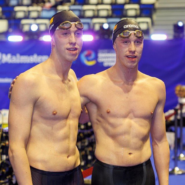 The Wiffen brothers will swim a second final together at the European Championships after they finished first and fifth in the 800m Freestyle Heats. 🇮🇪💪