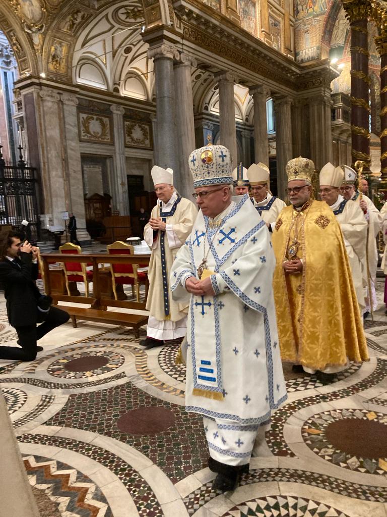 MichelAupetit's tweet photo. Hier à Sainte Marie Majeure. A Rome on honore la Sainte Vierge. Le 8 décembre est férié. Pour la réouverture de Notre Dame le 8 décembre 2024 instituer le 8 comme jour férié en France ? https://t.co/vT2ccmzL67