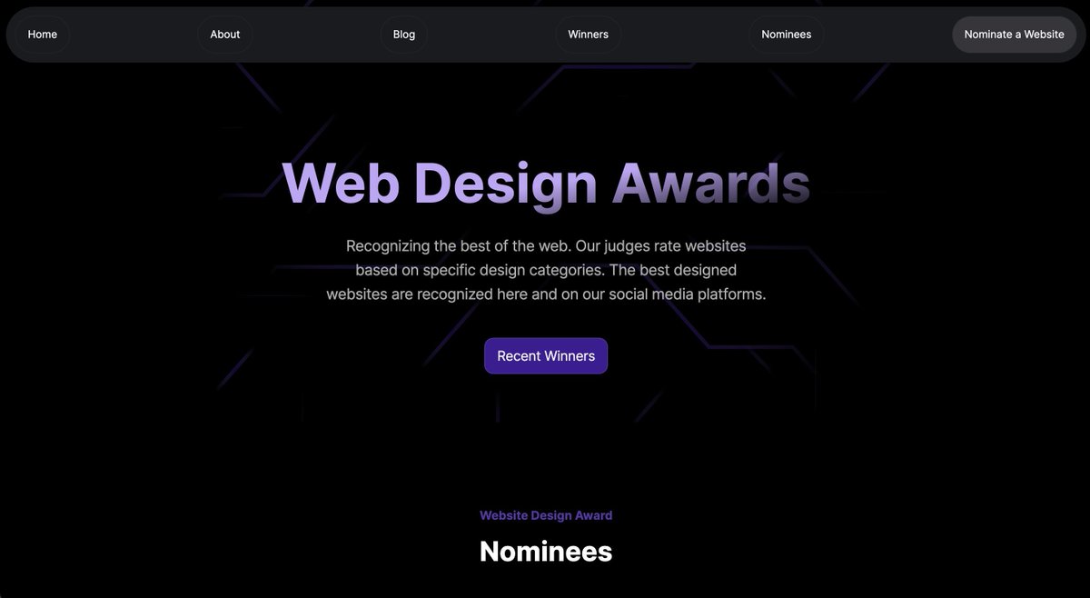 🌟 It's nomination time at Web Design Awards! Have a website you're proud of? Nominate it now and let the world see your creativity shine! 🚀 #WebAwards #NominateNow
