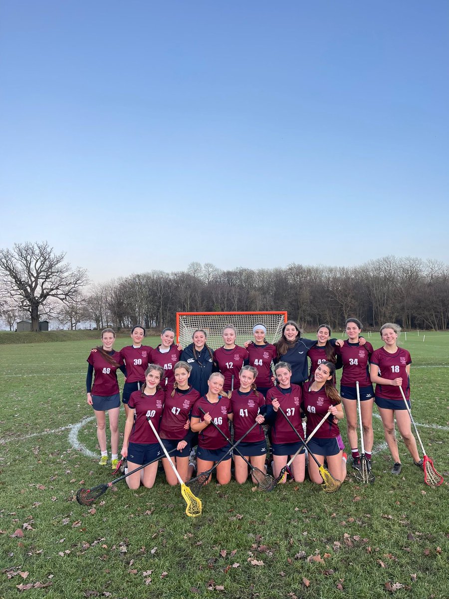 An exciting and well fought match this afternoon against Stowe. Huge effort by all and a fantastic way to end this terms fixtures. Well done girls.