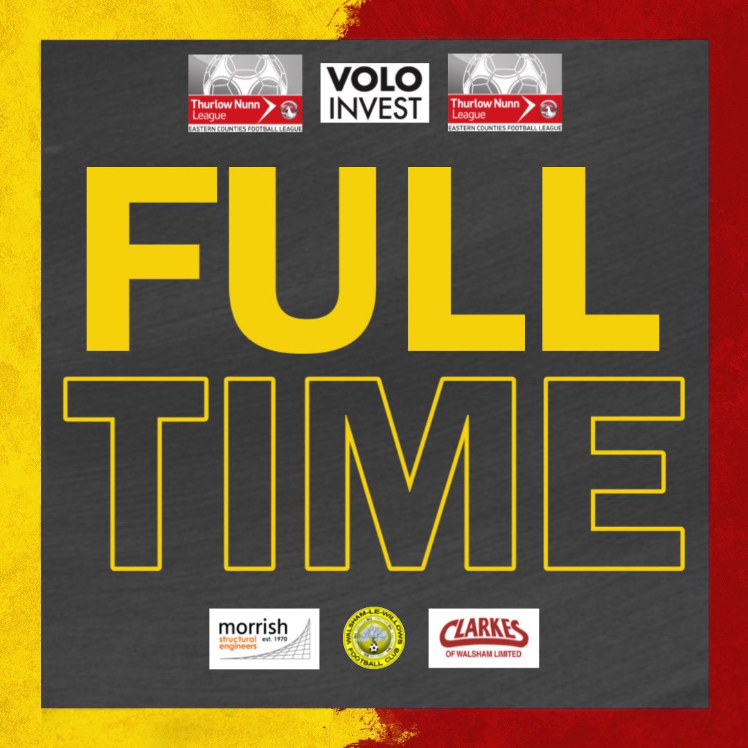 👋 Round 4 of the FA Vase.

🔴 Walsham-Le-Willows 3
⚪️ White Ensign 2