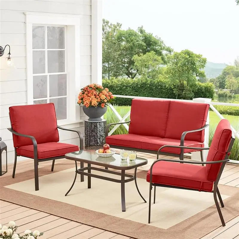 8
5% off
Outdoor Patio Conversation Set, Patio Furniture Sets,4-Piece, Steel, Red.
Click here:
s.click.aliexpress.com/e/_DelDJot

#eventvenue #patiofurniture #outdoorlivingspace #outdoors #weddingwire #sanjoseevents #eventvenues #sanjoseweddingvenue #sanjosevenues #smartpeoplechoices