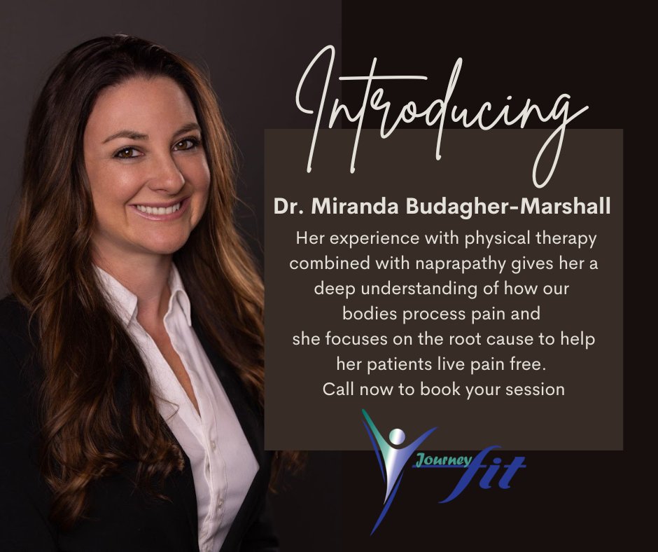 JourneyFitNM's tweet photo. Miranda Budagher-Marshall is a Doctor of Naprapathy who is passionate about utilizing her skills in naprapathy to assist her patients on their journey to better health and improved well-being. Come meet the newest member of our team! #JourneyFit #Naprapathy #Health #LivePainFree https://t.co/7kksC24PUh