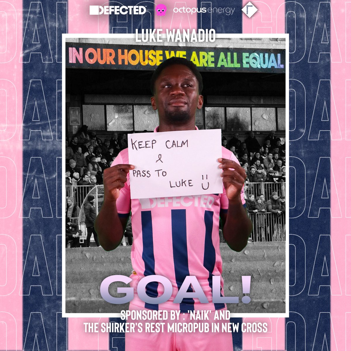 DulwichHamletFC's tweet photo. Victory in Sussex 🙌 

How’s that Hamlet fans? 

#DHFC 💖💙 https://t.co/xrmGneFicF