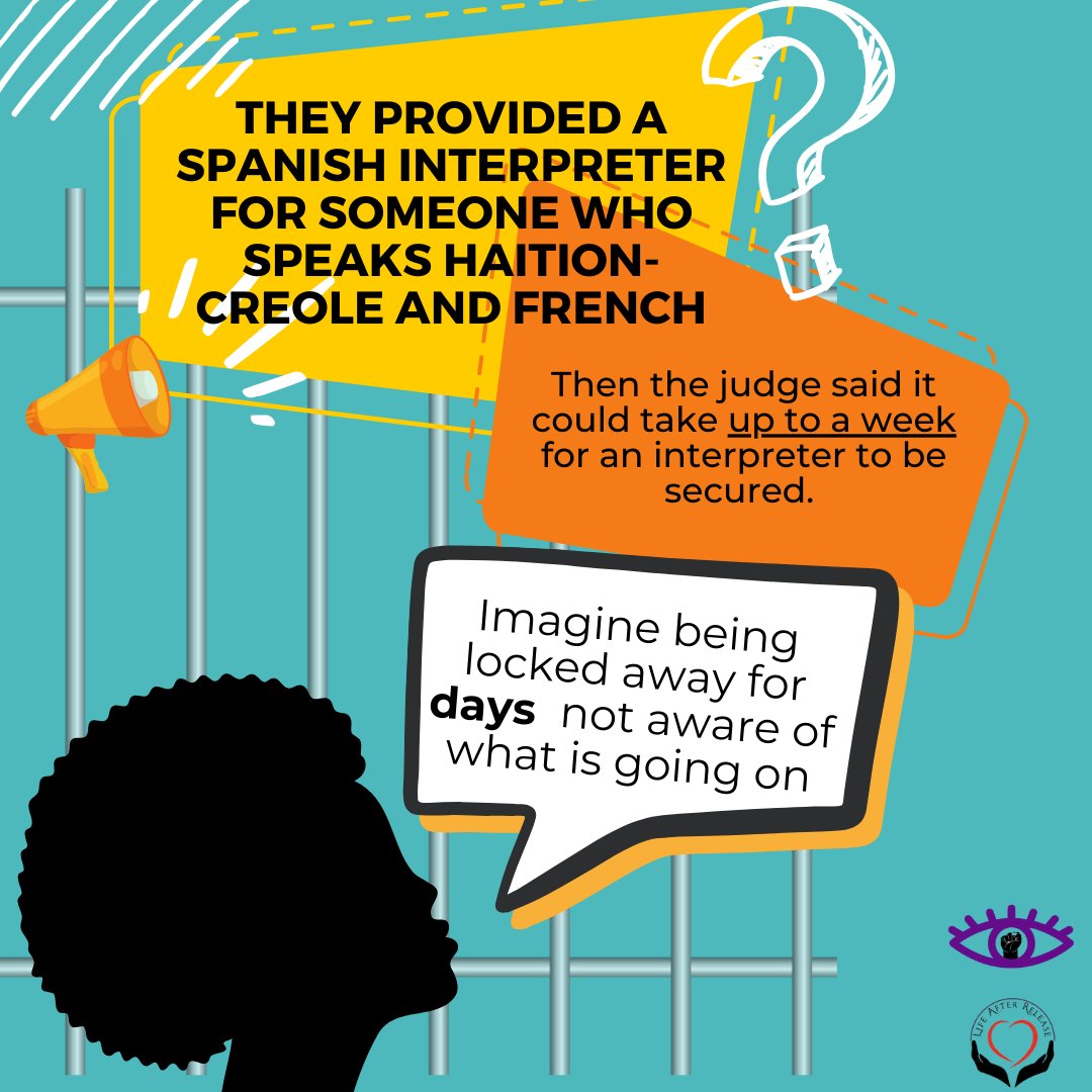 courtwatchpg's tweet photo. Why would someone find it sufficient to provide a Spanish interpreter for someone who does not speak Spanish?! #advocacyneeded #courtwatchpg #judicialaccountability #lifeafterrelease https://t.co/qGSla0Ejie