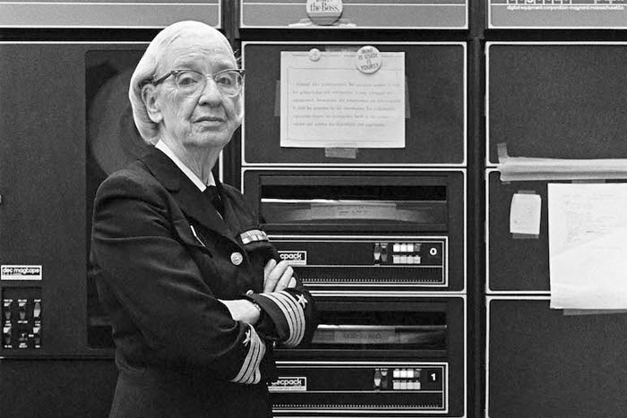 MIT_CSAIL's tweet photo. Happy birthday to computing legend #GraceHopper, inventor of #COBOL, compilers, &amp; the word "bug." 

https://t.co/aQaQ5PUo5k @CBS https://t.co/4nCBdSkxyt