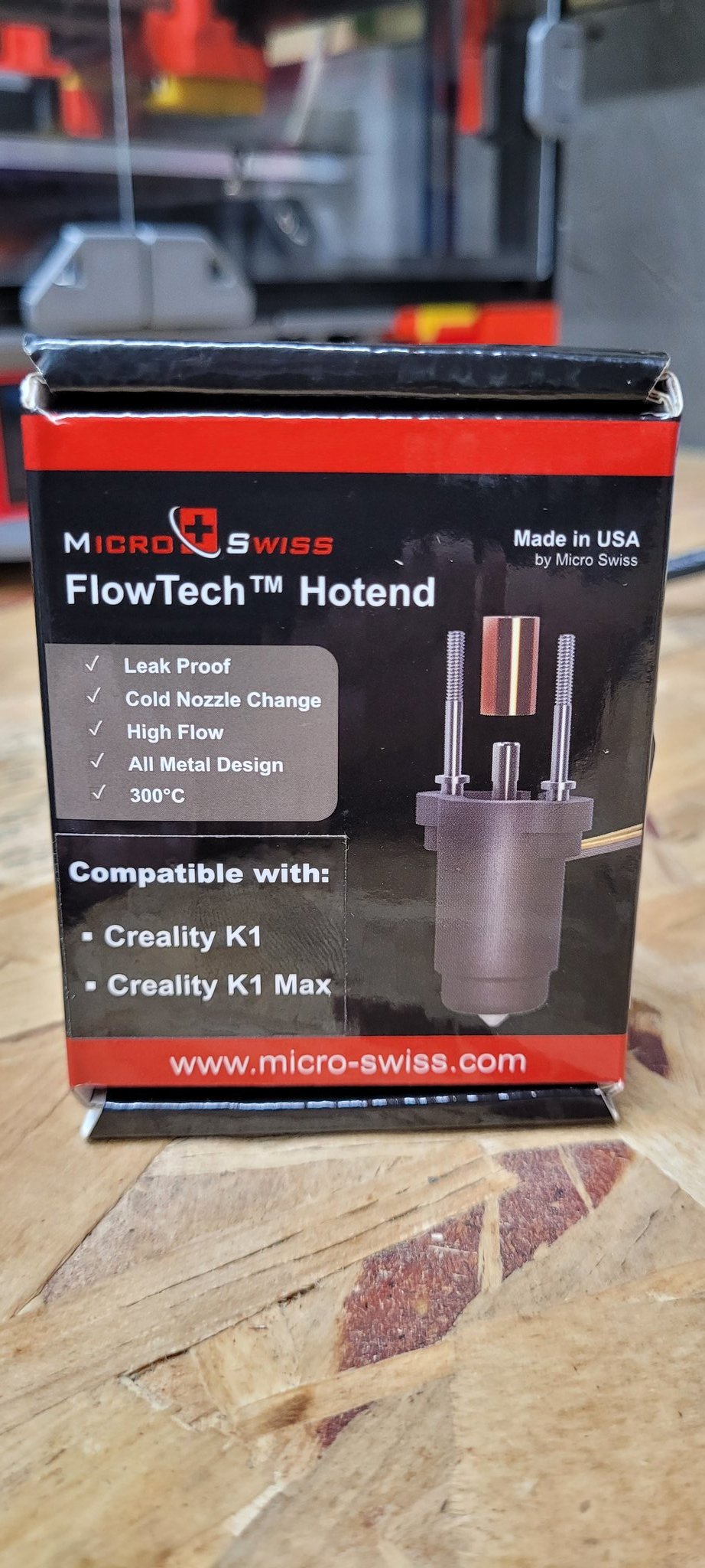 Micro Swiss FlowTech Hotend for Creality K1 / K1 Max