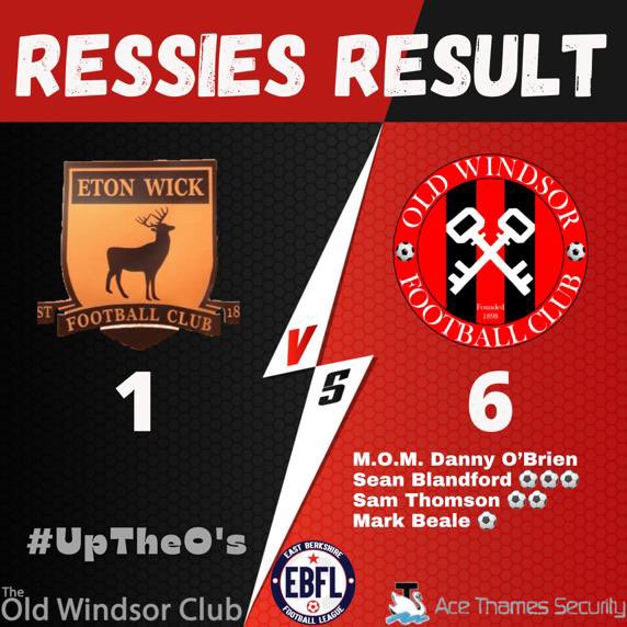 OldWindsorFC's tweet photo. We finish 2023 with a win away to @eton_wickfc
@Sean_Blandford ⚽️⚽️⚽️
@samuelthomson1 ⚽️⚽️
@MarkBeale13 ⚽️
#DannyO ⭐️ https://t.co/kok1VprpLO