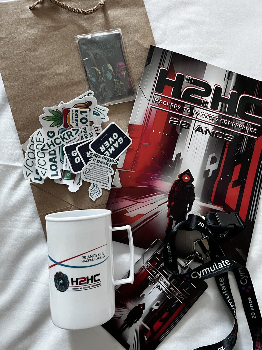 Começou!!! #H2HC20Anos 

<a href="/h2hconference/">H2HC</a>