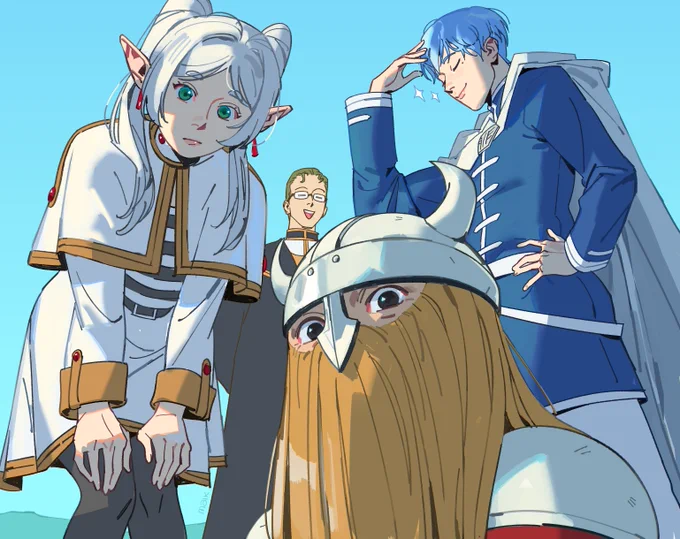 been watching a lot of frieren lately 