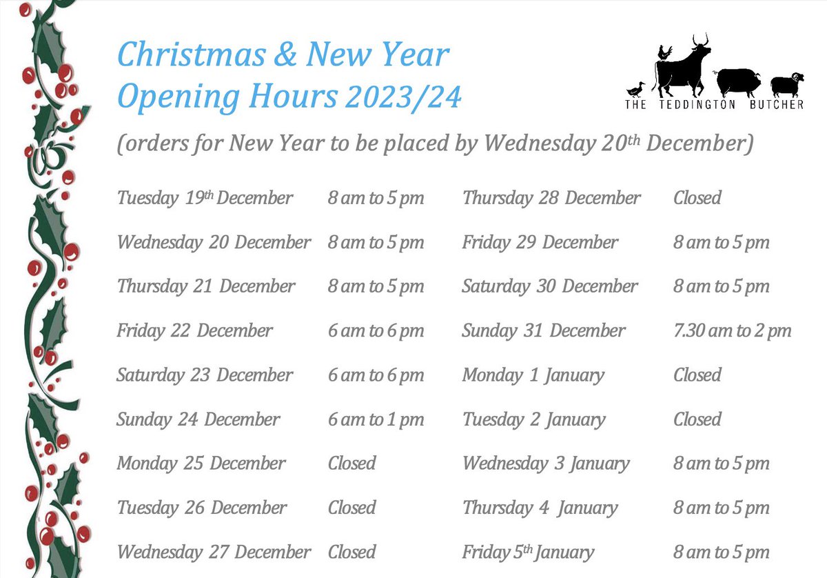 The Teddington Butcher (@tw11butcher) on Twitter photo 