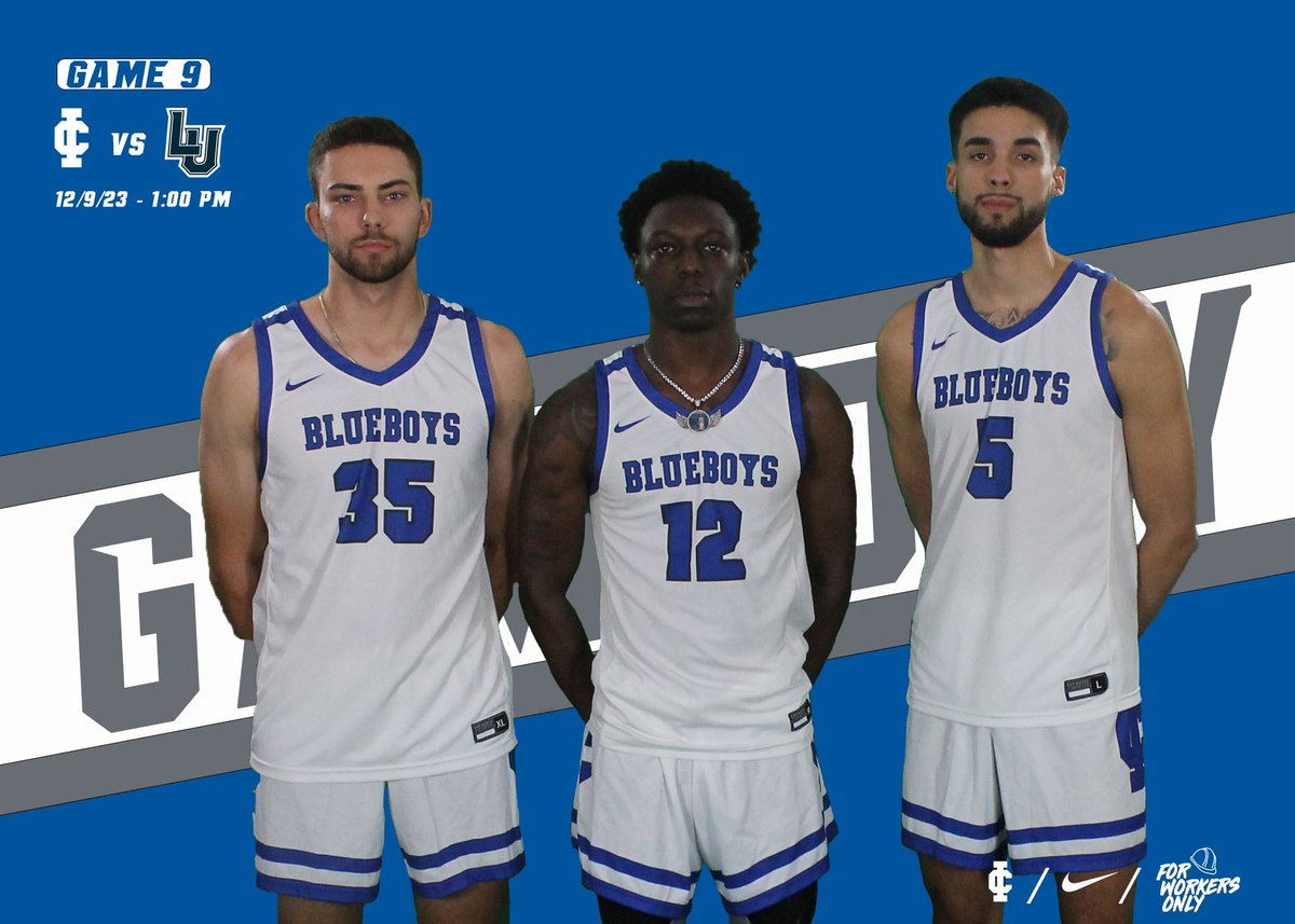 It’s another Illinois College Men’s Basketball GAMEDAY 🔵⚪️

The Blueboys continue MWC play with Lawrence University here in Jacksonville @ 1:00pm.

Live stream: illinoiscollegeathletics.com/watch/?Live=228

#6W
#ICVE