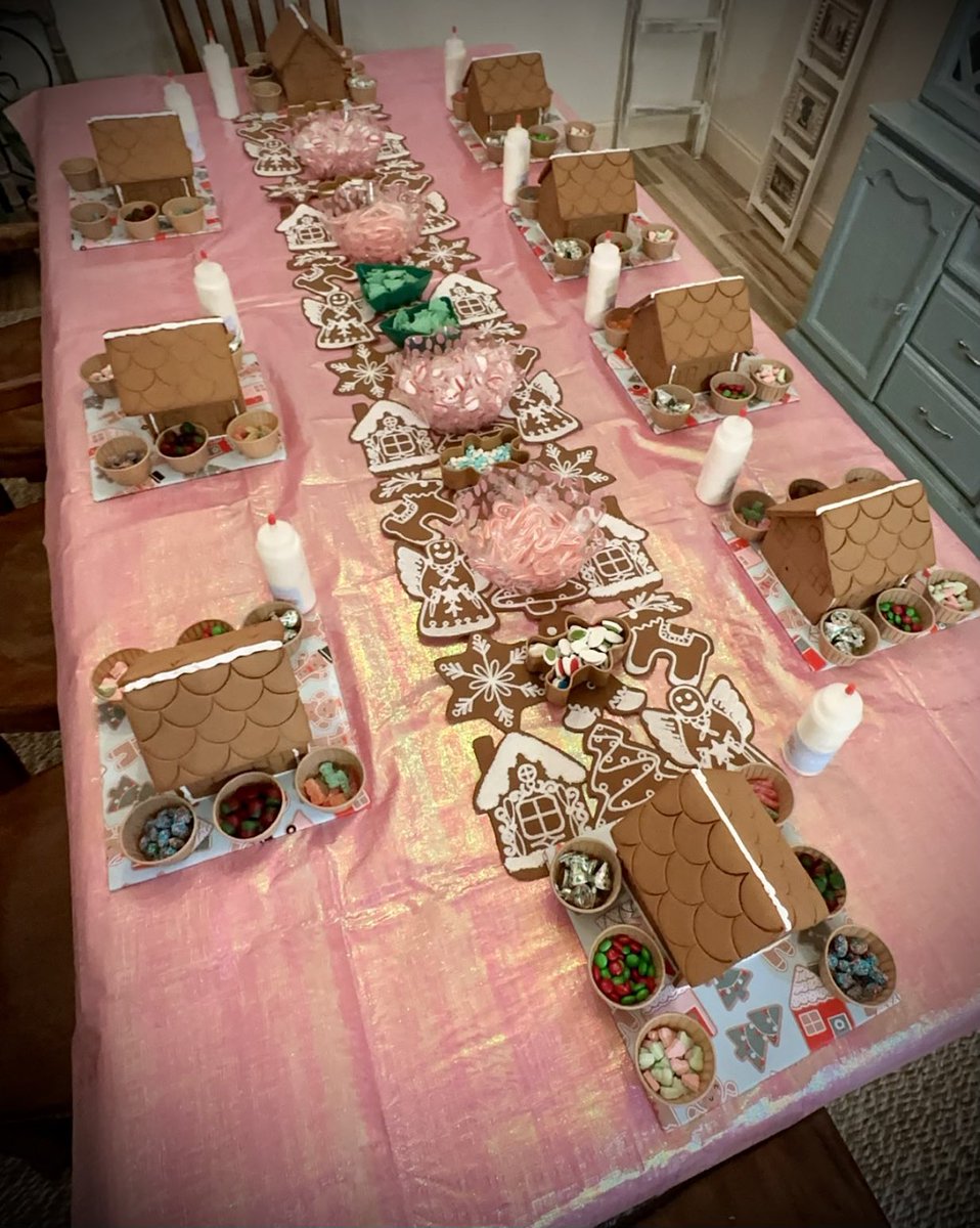 Nikki Johnson (@gapeach2406) on Twitter photo Gingerbread house decorating, and a little team bonding with these chickas last night. Missing a few girls, but thank you Hilary Alaniz for opening your home to us. Time well spent outside of the basketball court - the girls had fun❤️🖤🏀❤️🖤🏀
<a href="/GoddardJHS/">Goddard Athletics</a> Gingerbread house decorating, and a little team bonding with these chickas last night. Missing a few girls, but thank you Hilary Alaniz for opening your home to us. Time well spent outside of the basketball court - the girls had fun❤️🖤🏀❤️🖤🏀
<a href="/GoddardJHS/">Goddard Athletics</a>