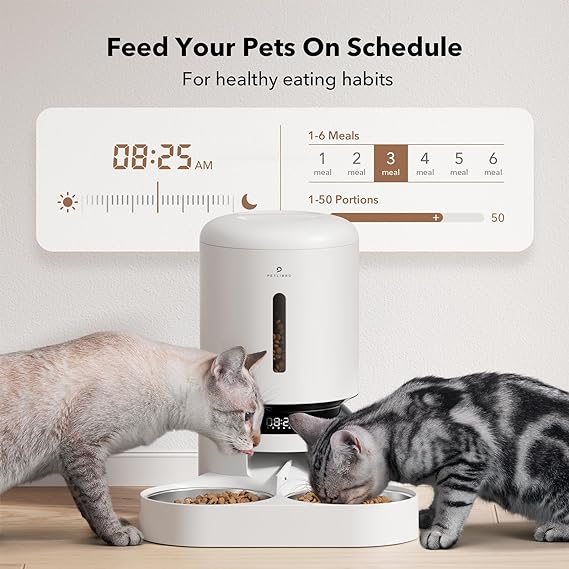 natureofpets's tweet photo. Hello everyone,🌸✨

Proper nutrition is very important for cats. There should always be products in your home that will help you And today there's a 35% discount on the automatic cat food dispenser with timer.🤩 #Caturday #SaturdayVibes 

AMAZON LINK: 🥳https://t.co/DqvIfJ7tux🥳 https://t.co/AllHZSzvy8