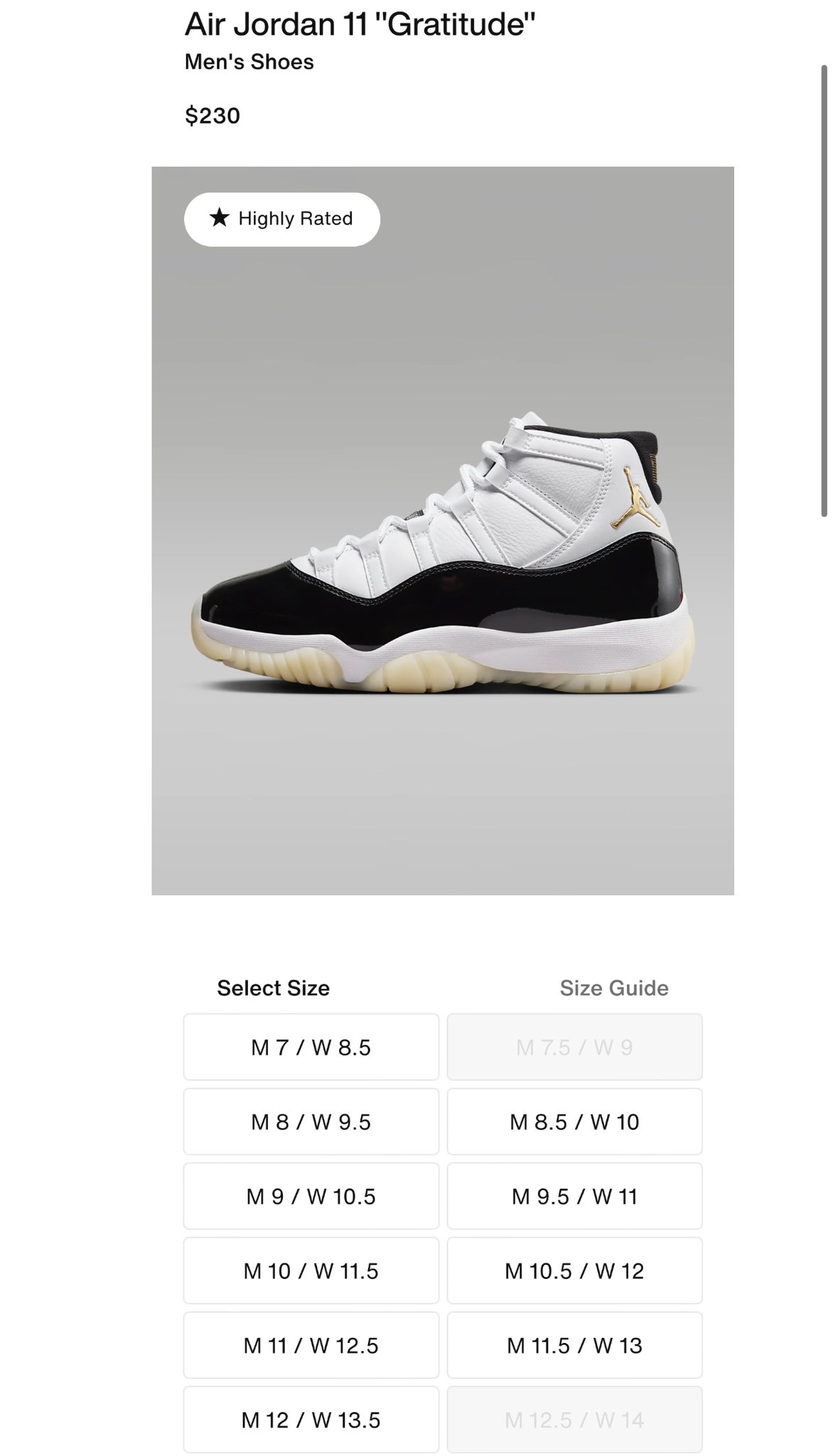 Info4Days on X INTERESTING Air Jordan 11 Gratitude is sitting in most sizes. Let s go back to the tweet where you guys clowned us saying You re farming engagement This guy doesn t know