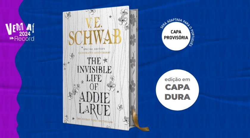 promodelivro's tweet photo. 🚨 Mais lançamentos da @galerarecord em 2024!

➡️"A Vida Invisível de Addie LaRue" vai ganhar uma edição especial em Capa dura!

➡️ Prepara o carvão porque tem dois lançamentos da Jennifer L. Armentrout para ano que vem!

➡️ Uma edição especial em Capa dura de "O Príncipe Cruel"

➡️Novo livro da Holly Black: O trono do prisioneiro!